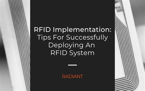 implementing rfid system|rfid implementation steps.